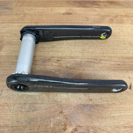 SRAM Red AXS E1 XPLR 175mm Carbon 8-Bolt Direct Mount Crank Arms DUB SL Wide