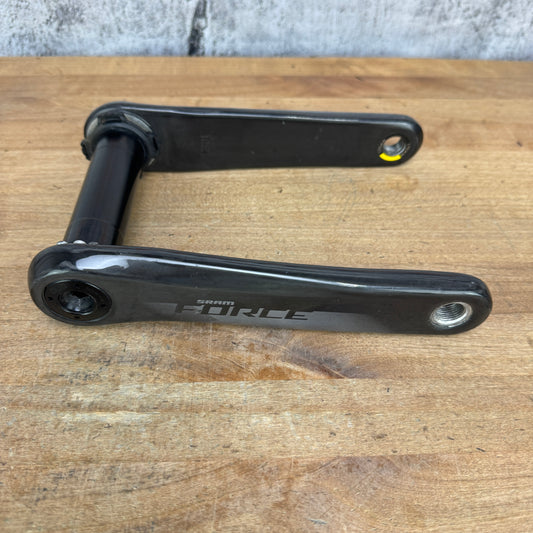 SRAM Force AXS D1 175mm 8-Bolt Carbon Crankset Crank Arms DUB Spindle 483g