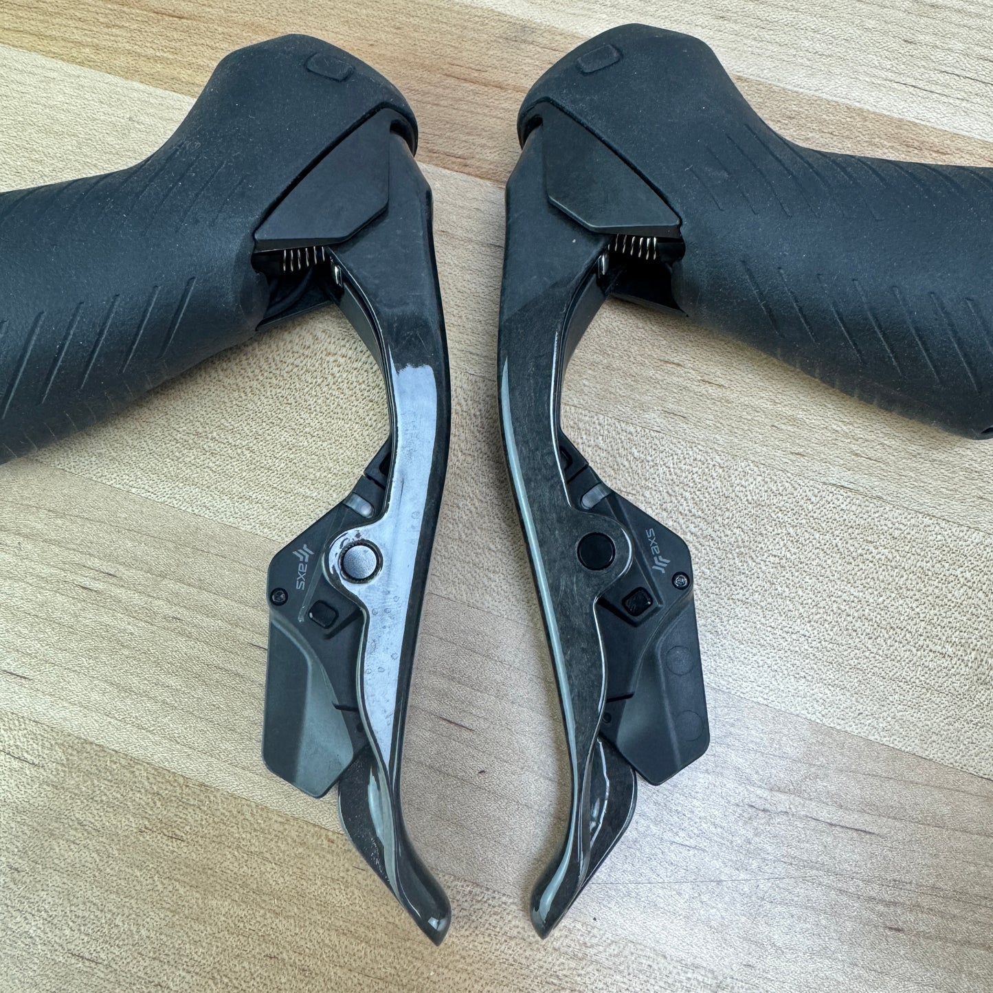 Light Use! SRAM Red AXS E1 HRD Electronic 12/13 Speed Bike Shifters Levers 640g