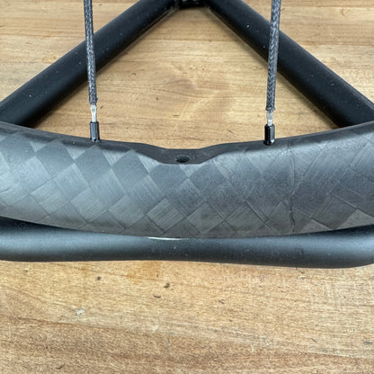 Mint! Extralite CyberDisc 338CS Carbon Tubeless Disc Wheelset Berd Spokes 1037g