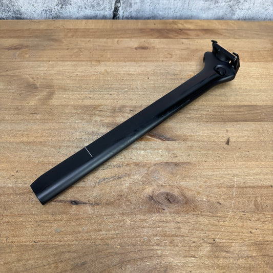 Low Mile! Cervelo SP27 15mm Setback 370mm Carbon Bike Seatpost 219g