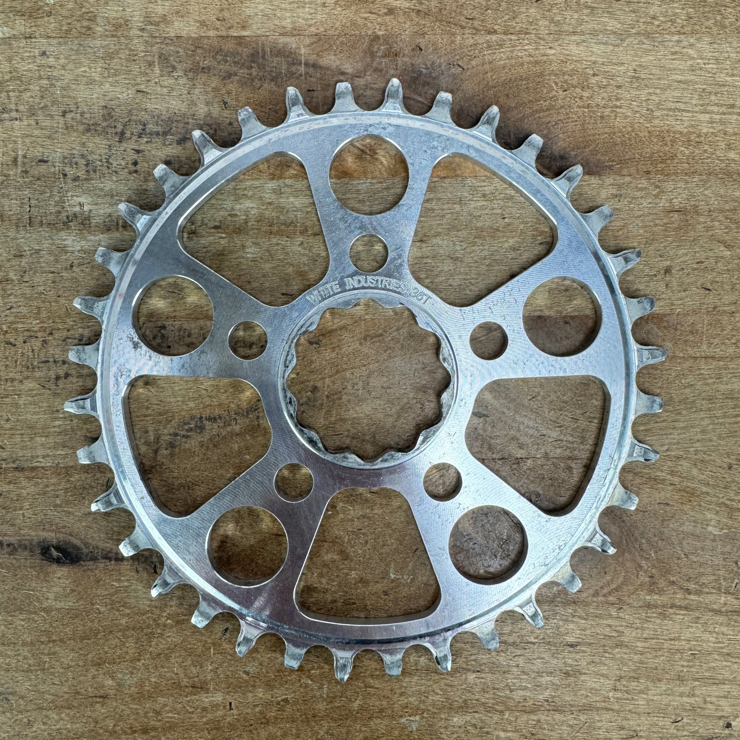 Low Mile! White Industries MR30 TSR 36t 10/11/12-Speed 1x MTB Chainring 84g