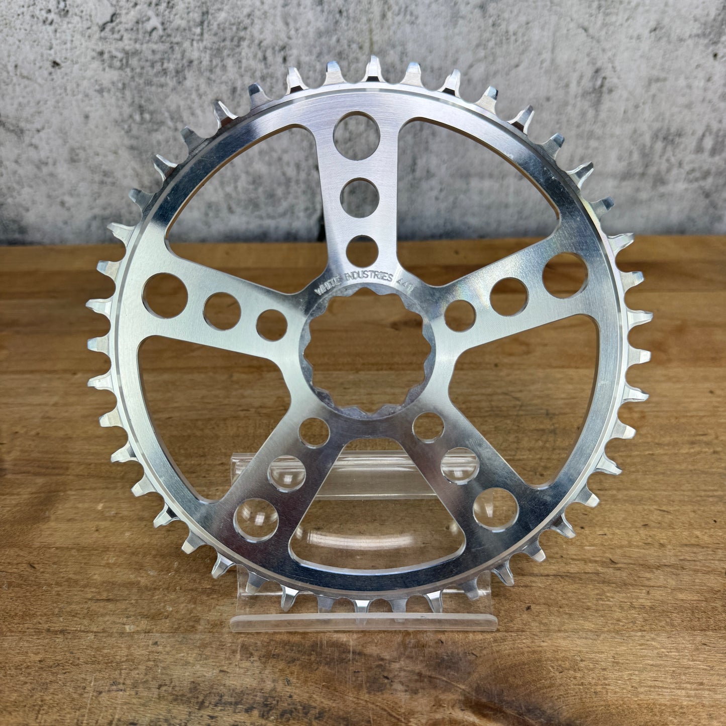 New! White Industries MR30 TSR 44t 3mm 1x Gravel Chainring 123g MSRP $116