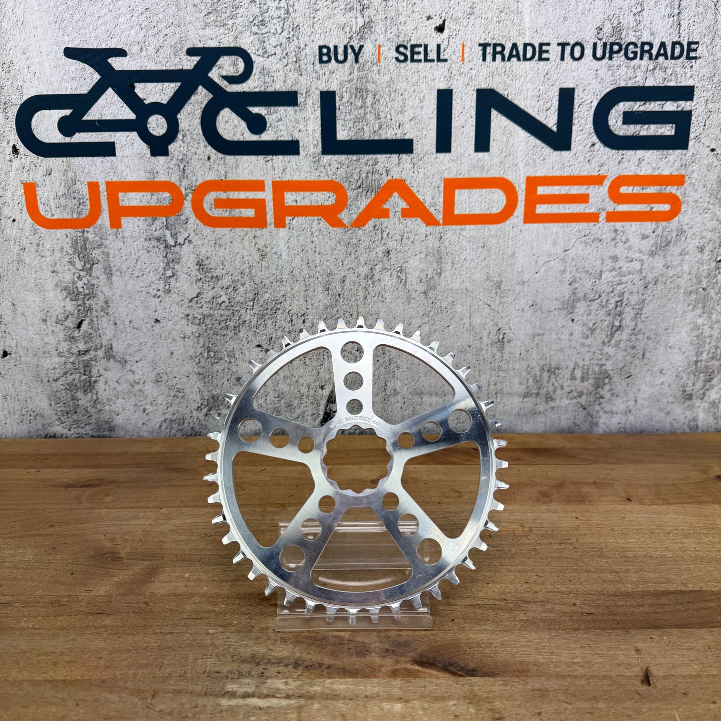 New! White Industries MR30 TSR 44t 3mm 1x Gravel Chainring 123g MSRP $116