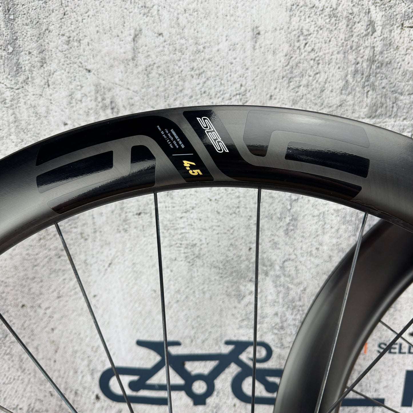 Low Mile! Enve SES 4.5 Innerdrive Carbon Tubeless Disc Wheelset 700c 1479g