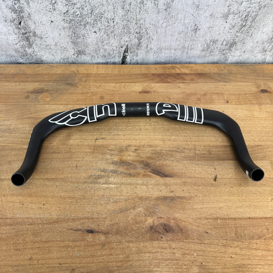Light Use! Cinelli Mash Bullhorn Track 40cm Black Alloy Bike Handlebar 282g