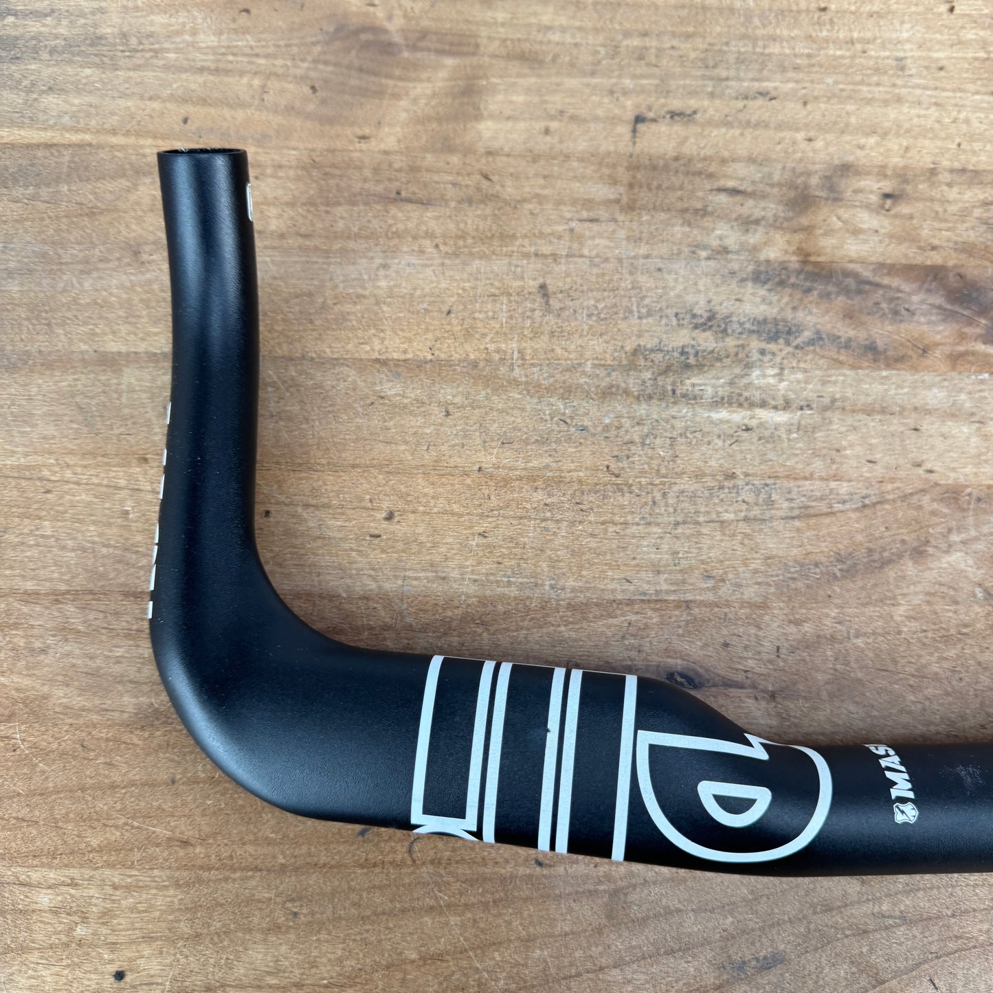 Light Use! Cinelli Mash Bullhorn Track 40cm Black Alloy Bike Handlebar 282g