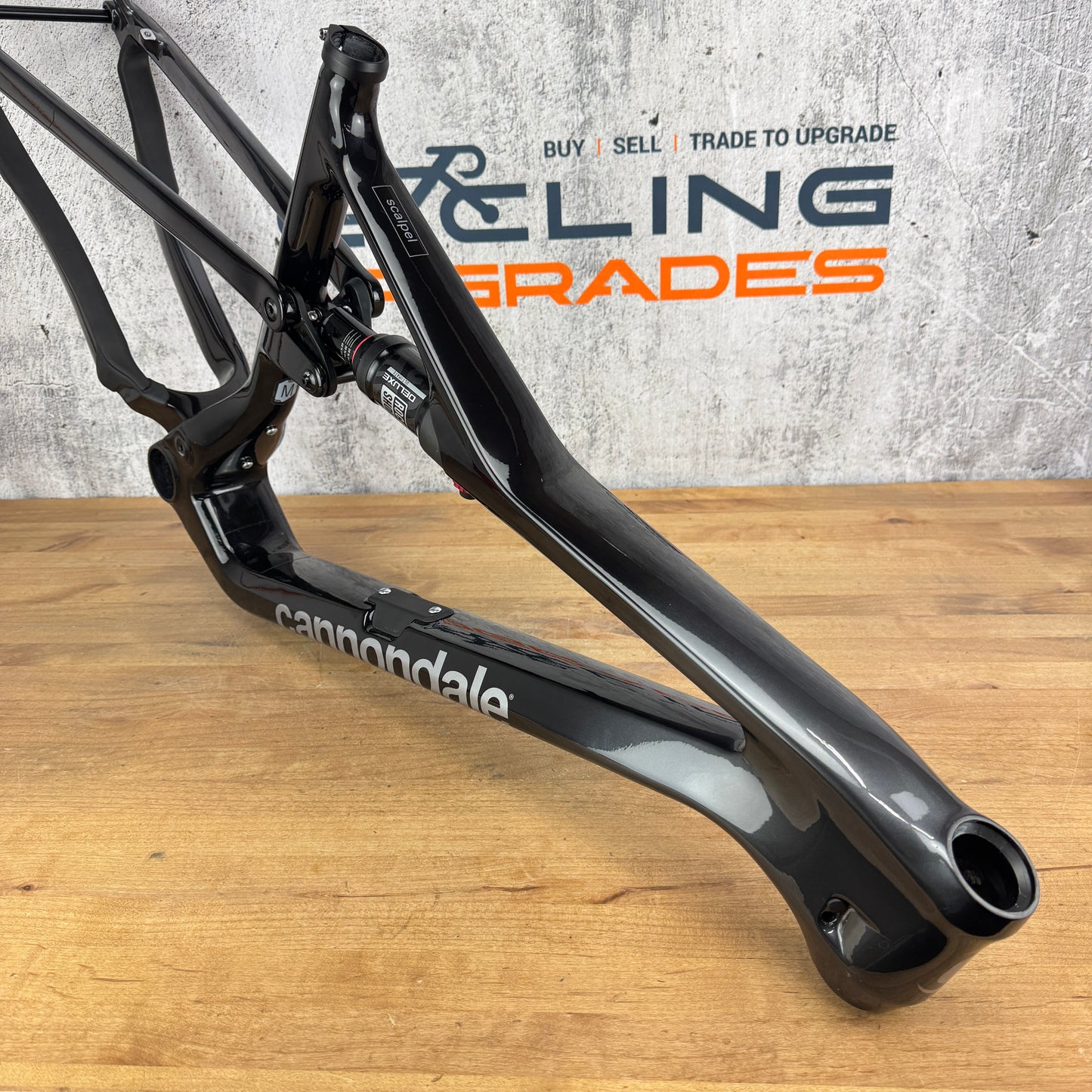 New! 2022 Cannondale Scalpel Medium Carbon Boost MTB Disc Frameset 29" 2386g