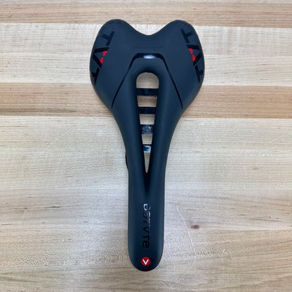 Light Wear Astute SkyLab 135mm TitanV 7x7mm Titanium Rails Bike Saddle