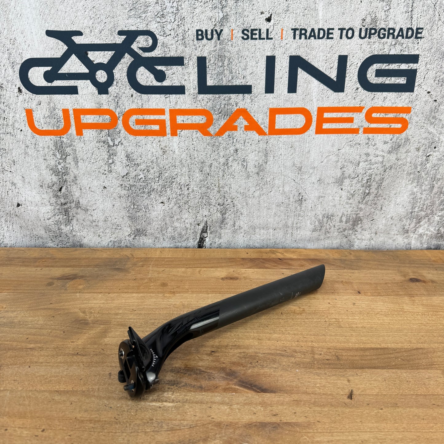 Light Use! Zipp Service Course SL 300mm x 31.6mm 20mm Offset Alloy Seatpost