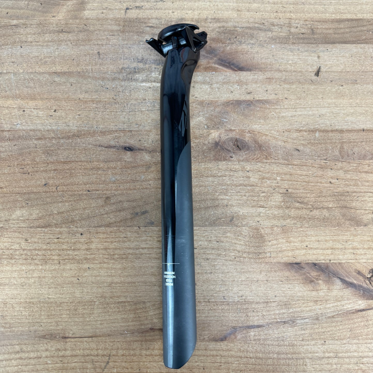 Light Use! Zipp Service Course SL 300mm x 31.6mm 20mm Offset Alloy Seatpost