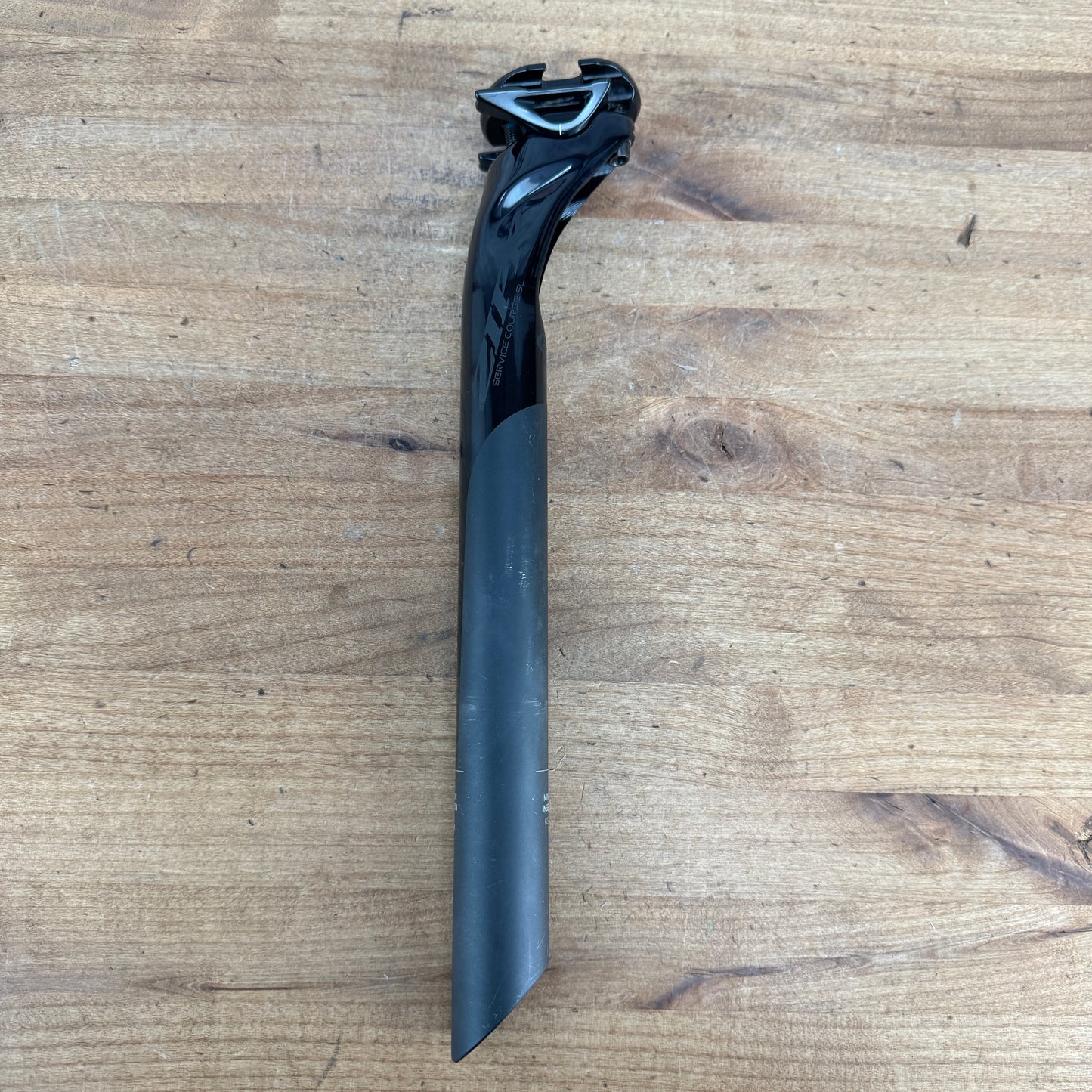 Light Use! Zipp Service Course SL 300mm x 31.6mm 20mm Offset Alloy Seatpost