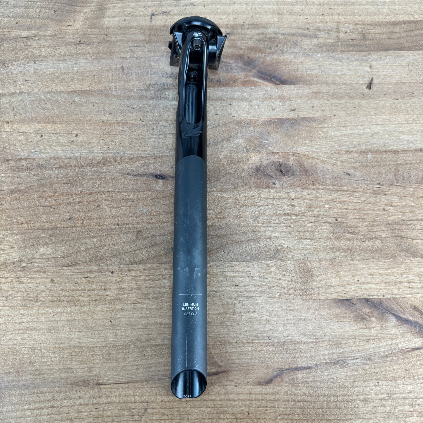 Light Use! Zipp Service Course SL 300mm x 31.6mm 20mm Offset Alloy Seatpost