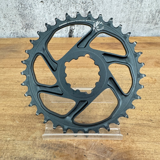 Light Wear SRAM Eagle X-Sync 2 SL 34t 12-Speed 3-Bolt 1x Chainring 63g