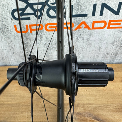 Low Mile! Zipp 858 NSW Carbon TT/Tri Tubeless Disc Bike Wheelset 1540g Cognition