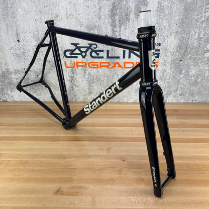 2024 Standert Pfadfinder Midnight Marauder 54cm Steel Gravel Disc Frameset 700c