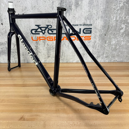 2024 Standert Pfadfinder Midnight Marauder 54cm Steel Gravel Disc Frameset 700c