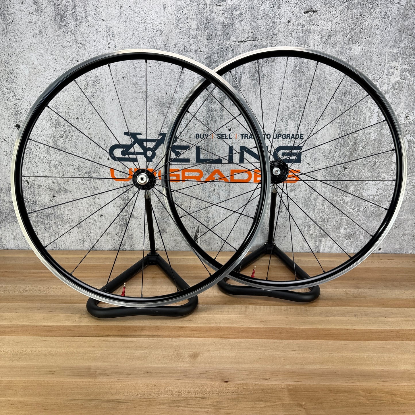 Stans Alpha 340 20/24 Alloy Tubeless Wheelset 700c Rim Brake Chris King Ceramic