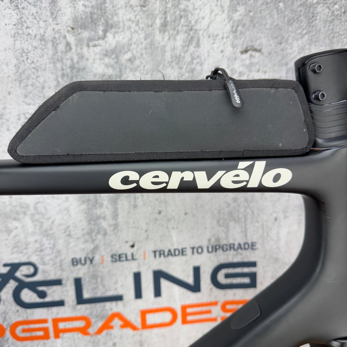 Low Mile Cervelo Aspero-5 Five Black 58cm Carbon Gravel Disc Frameset 700c 2665g