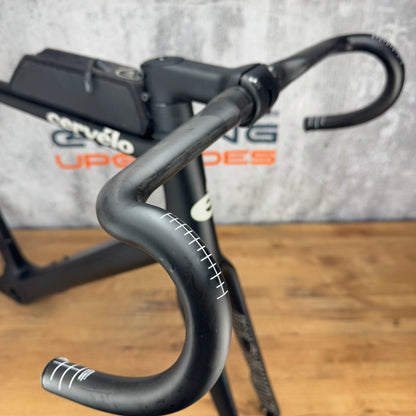 Low Mile Cervelo Aspero-5 Five Black 58cm Carbon Gravel Disc Frameset 700c 2665g