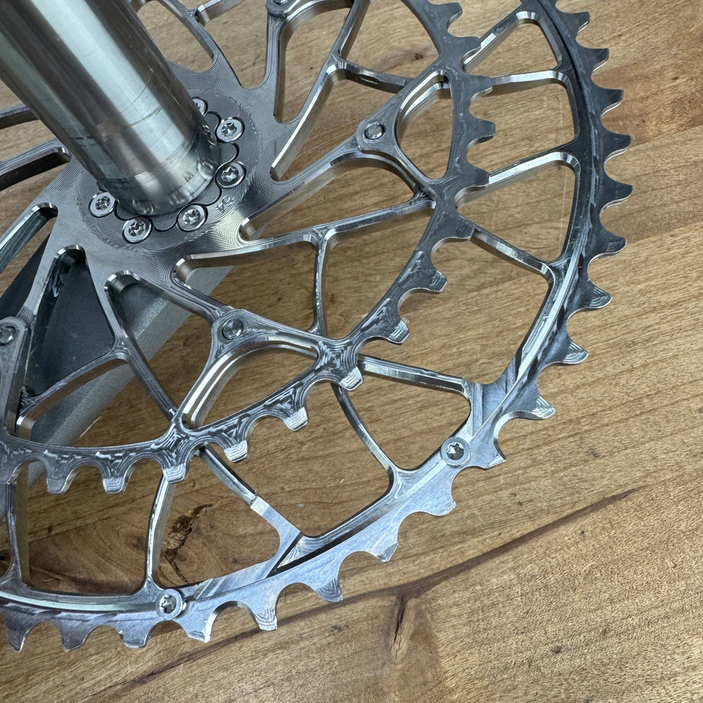 Low Mile! 2024 Sturdy Cycles Fiadh 60cm Titanium Bike Frameset Module 700c 2955g