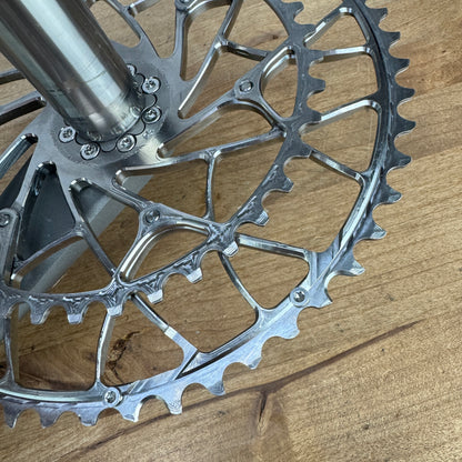 Low Mile! 2024 Sturdy Cycles Fiadh 60cm Titanium Bike Frameset Module 700c 2955g