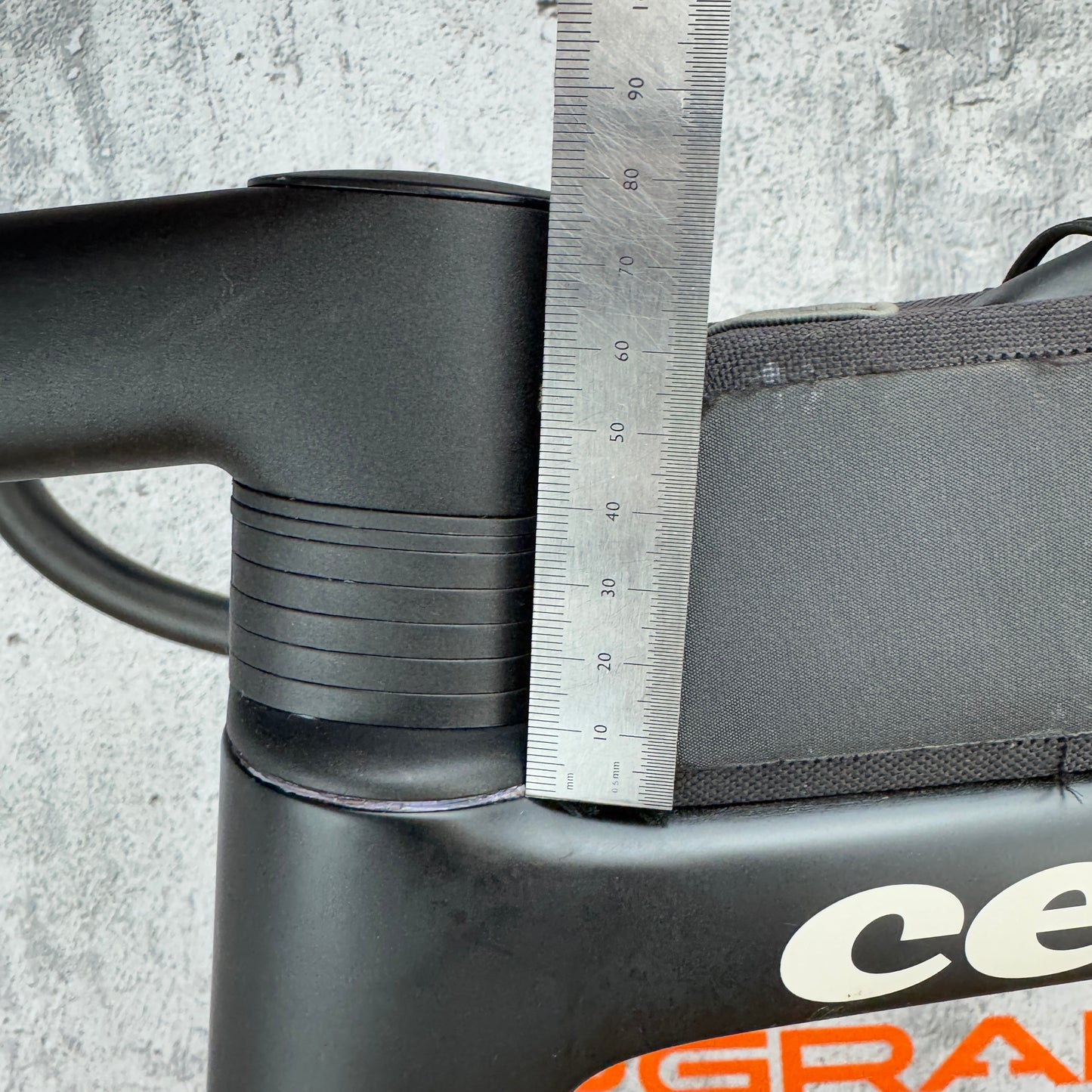 Low Mile Cervelo Aspero-5 Five Black 58cm Carbon Gravel Disc Frameset 700c 2665g