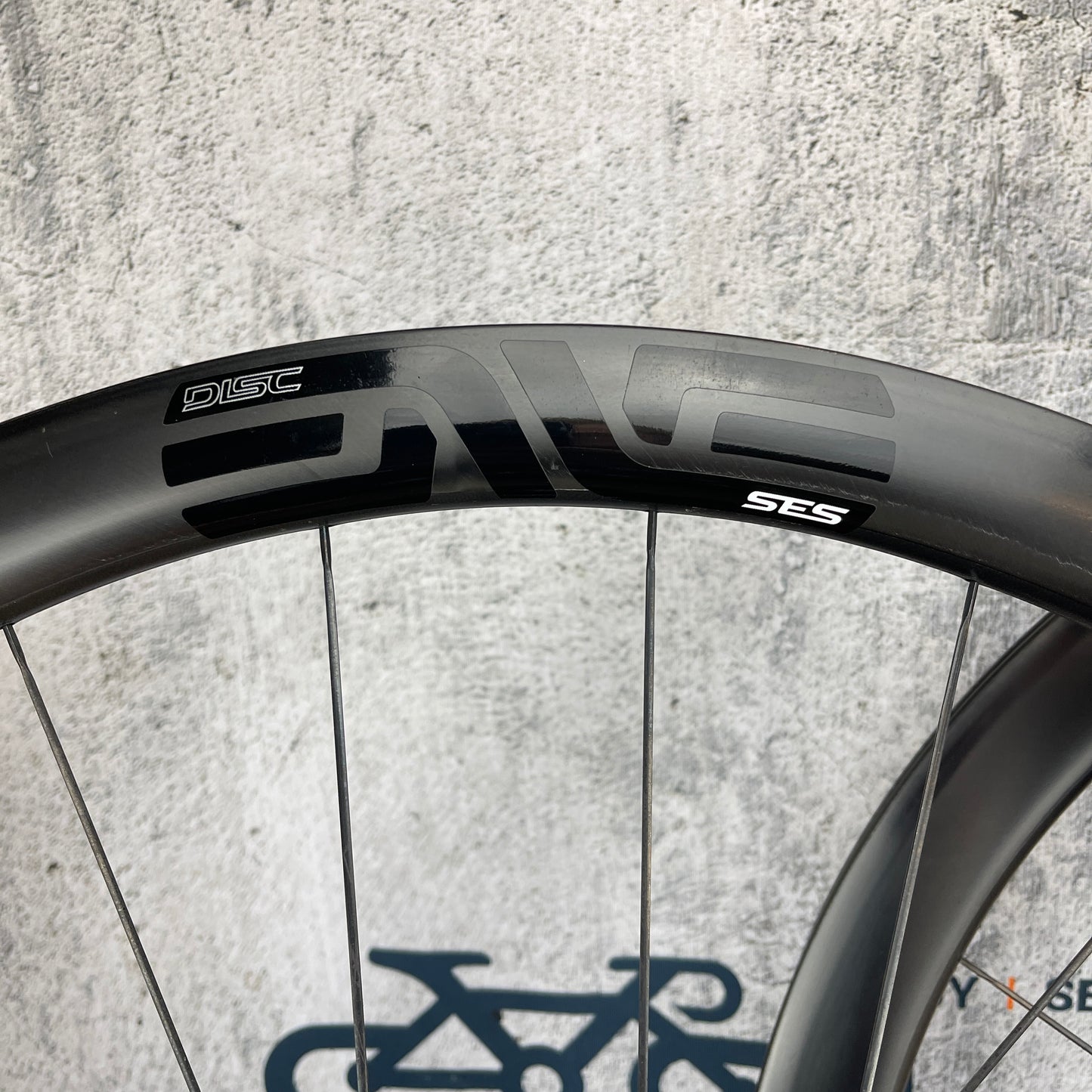 Enve SES 3.4 Carbon Tubeless Road Bike Disc Wheelset 700c 1458g DT 240s Hubs