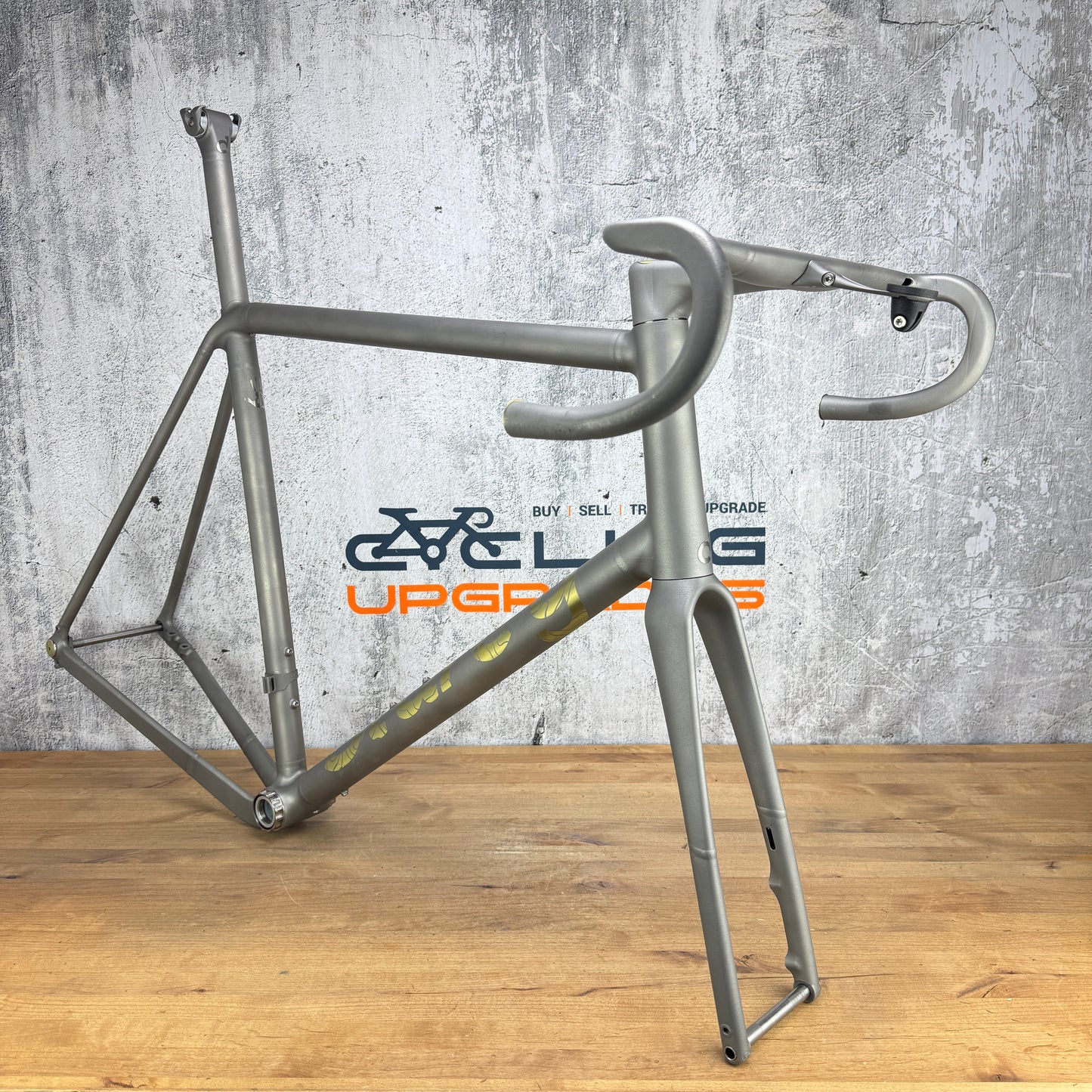 Low Mile! 2024 Sturdy Cycles Fiadh 60cm Titanium Bike Frameset Module 700c 2955g