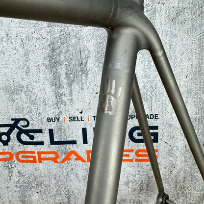 Low Mile! 2024 Sturdy Cycles Fiadh 60cm Titanium Bike Frameset Module 700c 2955g