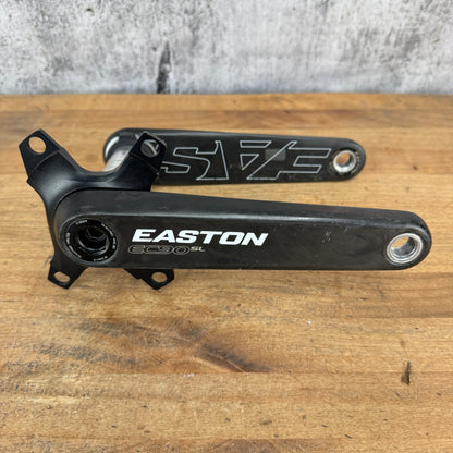Easton EC90 SL 175mm 4-Bolt Carbon Crankset Crank Arms 30mm Spindle + Spider