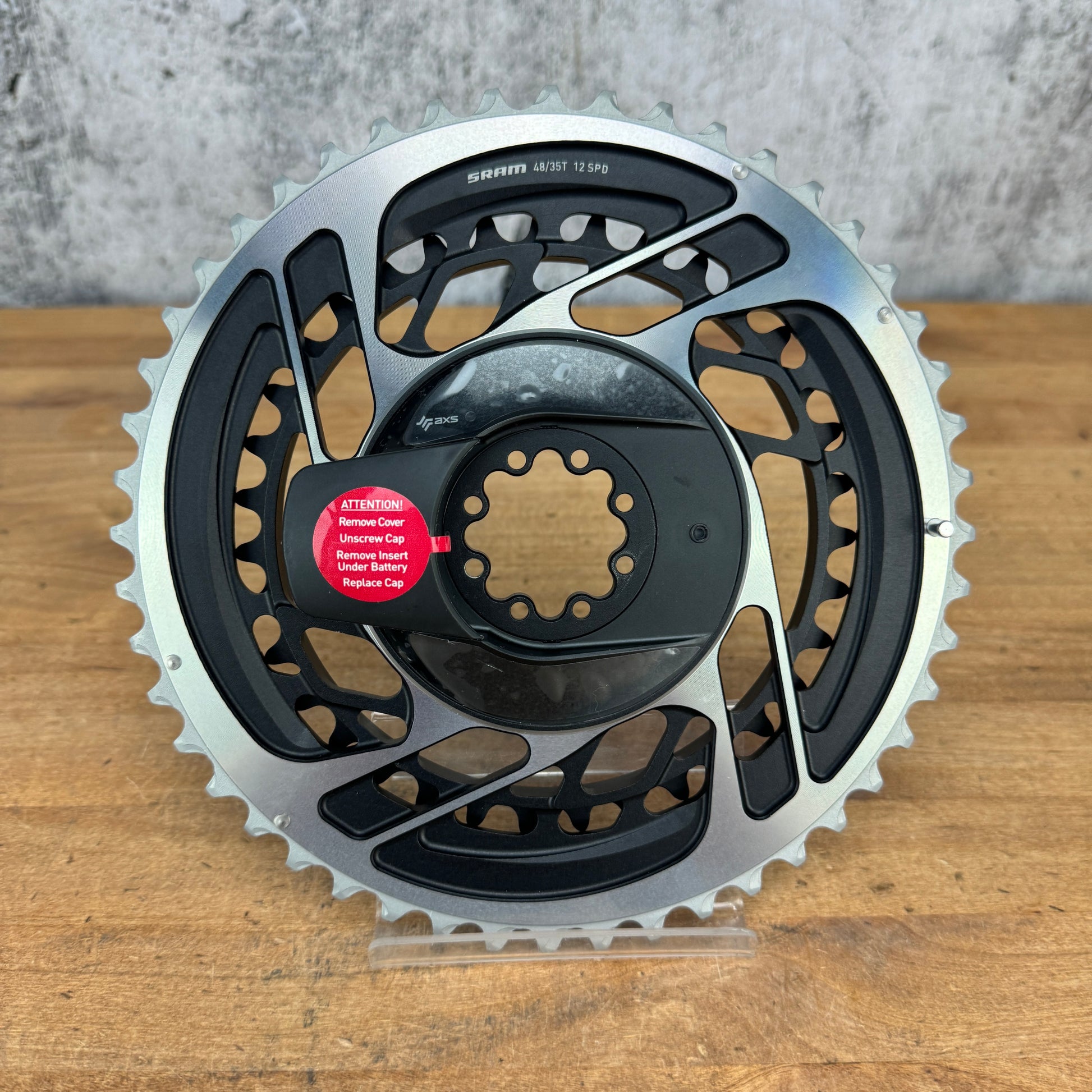 New! SRAM Red AXS 48/35t 12-Speed 8-Bolt Quarq Power Meter 