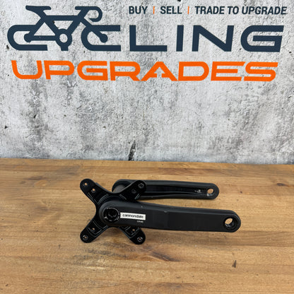 Cannondale One 172.5mm Alloy 90/120BCD Crankset Crank Arms 30mm Spindle + Spider