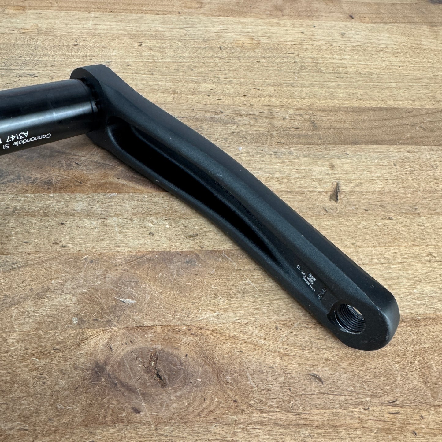 Cannondale One 172.5mm Alloy 90/120BCD Crankset Crank Arms 30mm Spindle + Spider