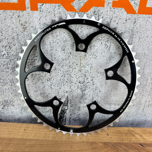 New! TA Specialites Zephyr 110BCD 50t 9/10 Speed Bike Outer Chainring 97g