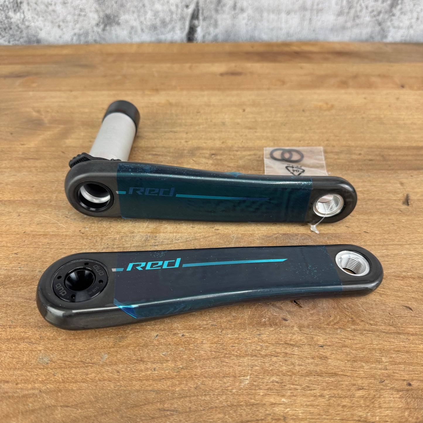 New! 2024 SRAM Red AXS E1 160mm DUB 29mm Carbon Crankset Crank Arms 305g