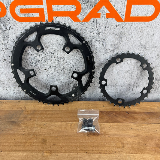 FSA 5-Bolt 110BCD 50/34t 10/11-Speed Road Bike Chainrings Set 134g