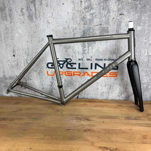Low Mile! 2021 Moots Vamoots RSL 60cm Carbon Disc Frameset 700c Chris King
