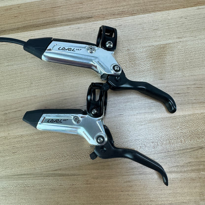 Low Mile! SRAM Level Ultimate Stealth Post-Mount 4-Piston Mountain Bike Brakeset