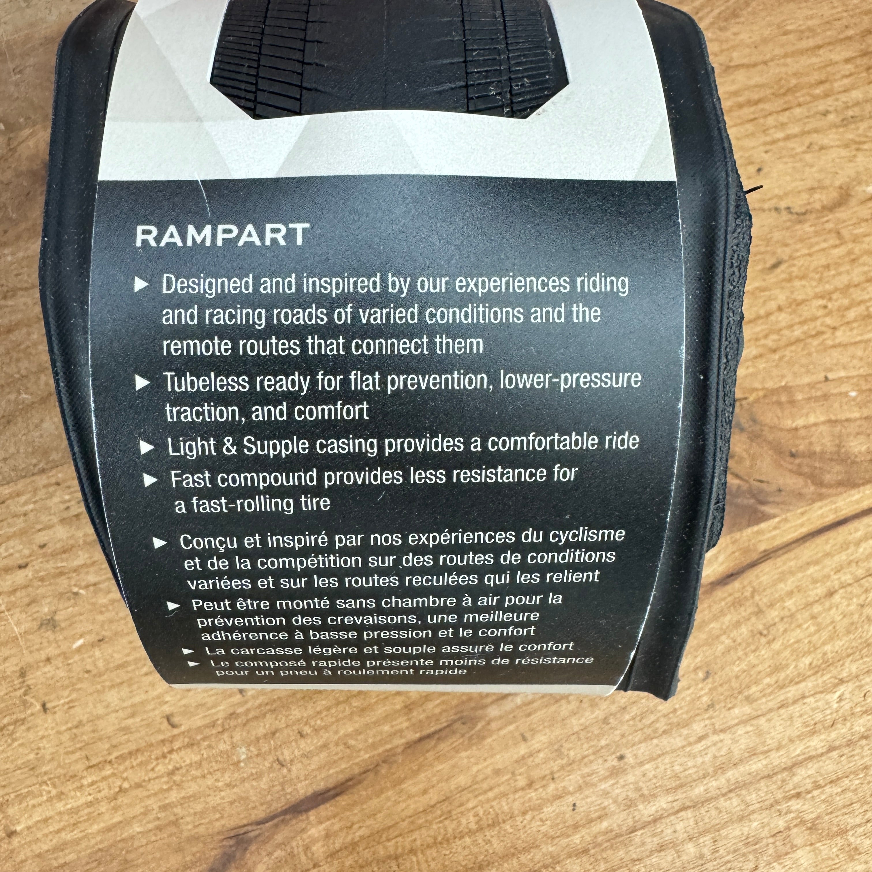 New! Single Teravail Rampart Light & Supple 700c x 38mm All