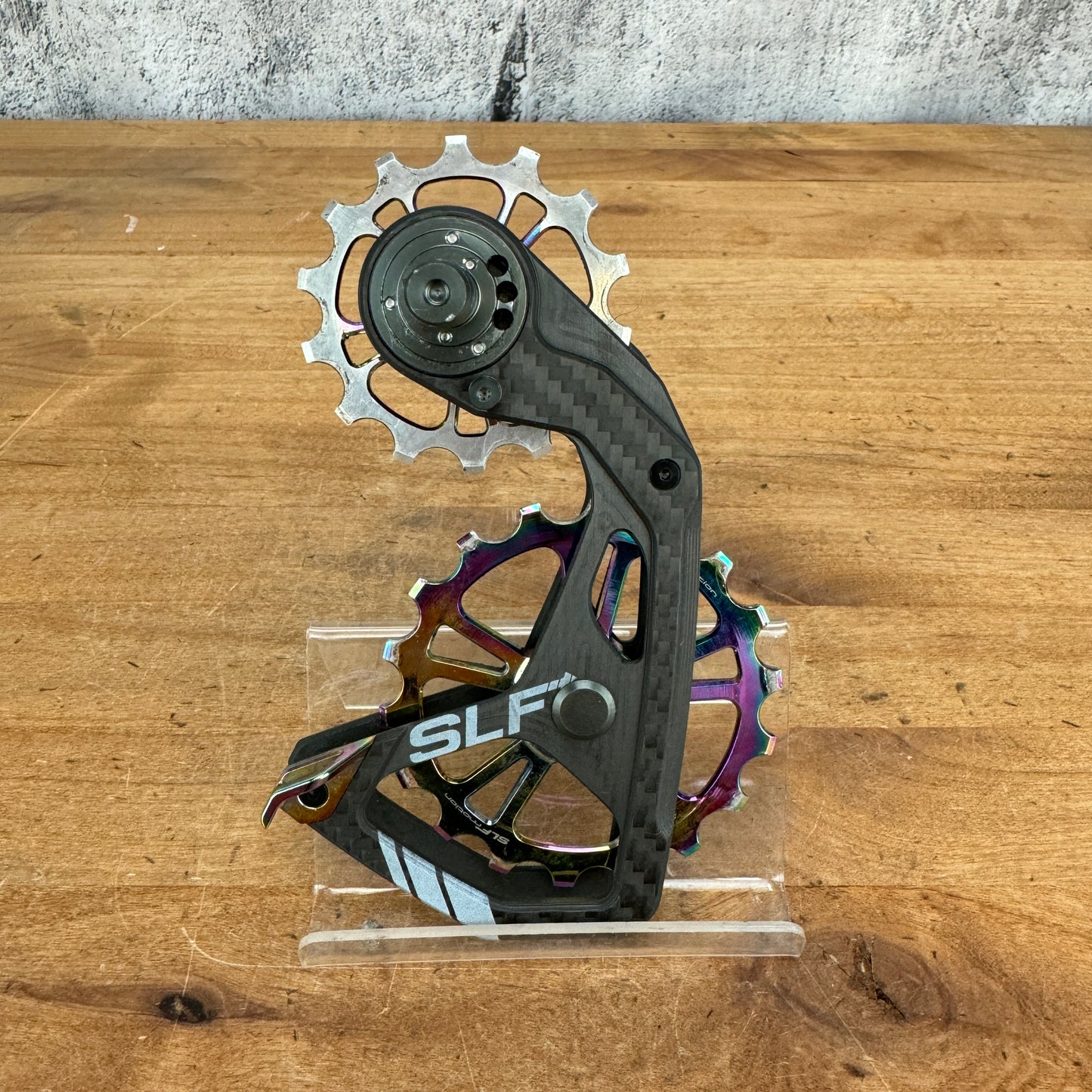 Light Use! SLF Motion EVO Speed System Oil Slick OSPW Shimano R9100/R8000 11-Speed