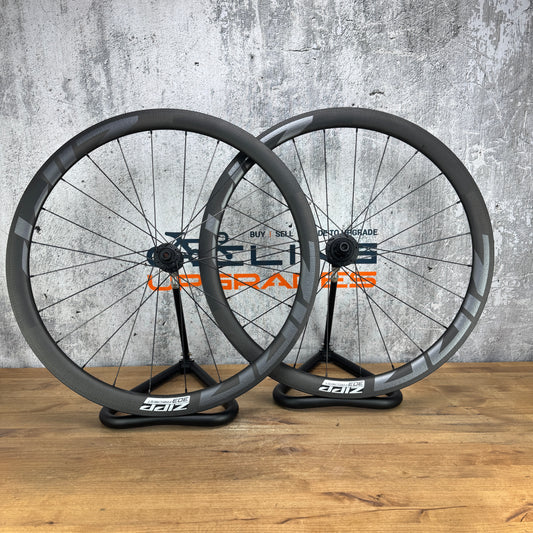 Low Mile! Zipp 303 Firecrest ZR1 Hubs Carbon Disc Brake Tubeless Wheelset 1363g