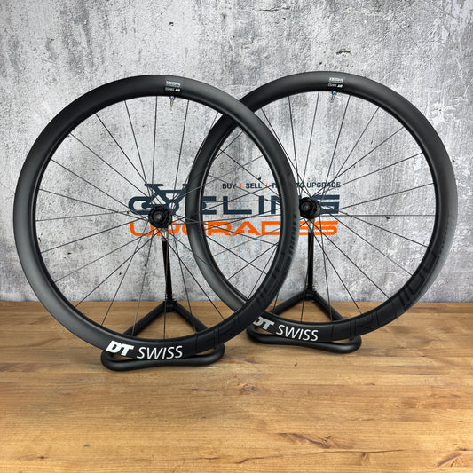 Low Mile! DT Swiss GRC 1100 DICUT Carbon Tubeless Disc Wheelset 700c 1597g