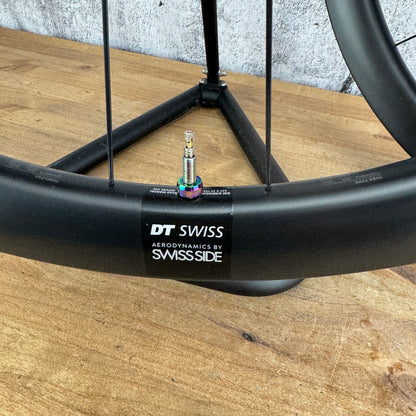 Low Mile! DT Swiss GRC 1100 DICUT Carbon Tubeless Disc Wheelset 700c 1597g