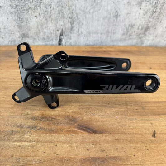 SRAM Rival AXS 175mm Alloy 4-Bolt 107BCD Crankset Crank Arms DUB Spindle 637g