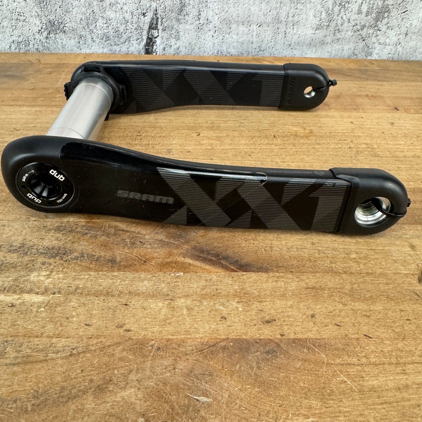 SRAM XX1 Eagle Boost 3-Bolt Direct Mount 175mm Crankset Crank Arms DUB SL 372g