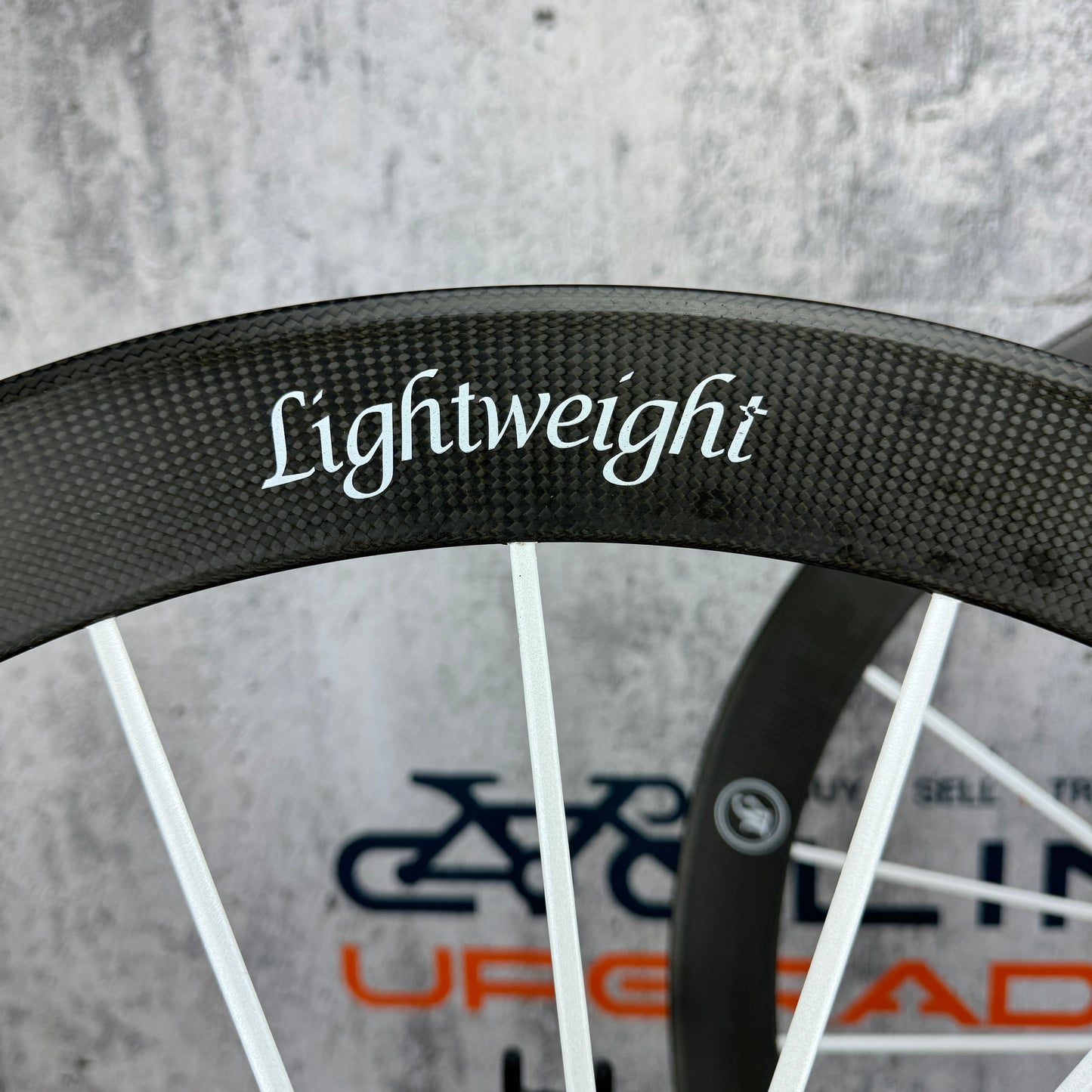 Mint! Lightweight Meilenstein C 24D Weiss Carbon Clincher Disc Brake Wheelset 700c