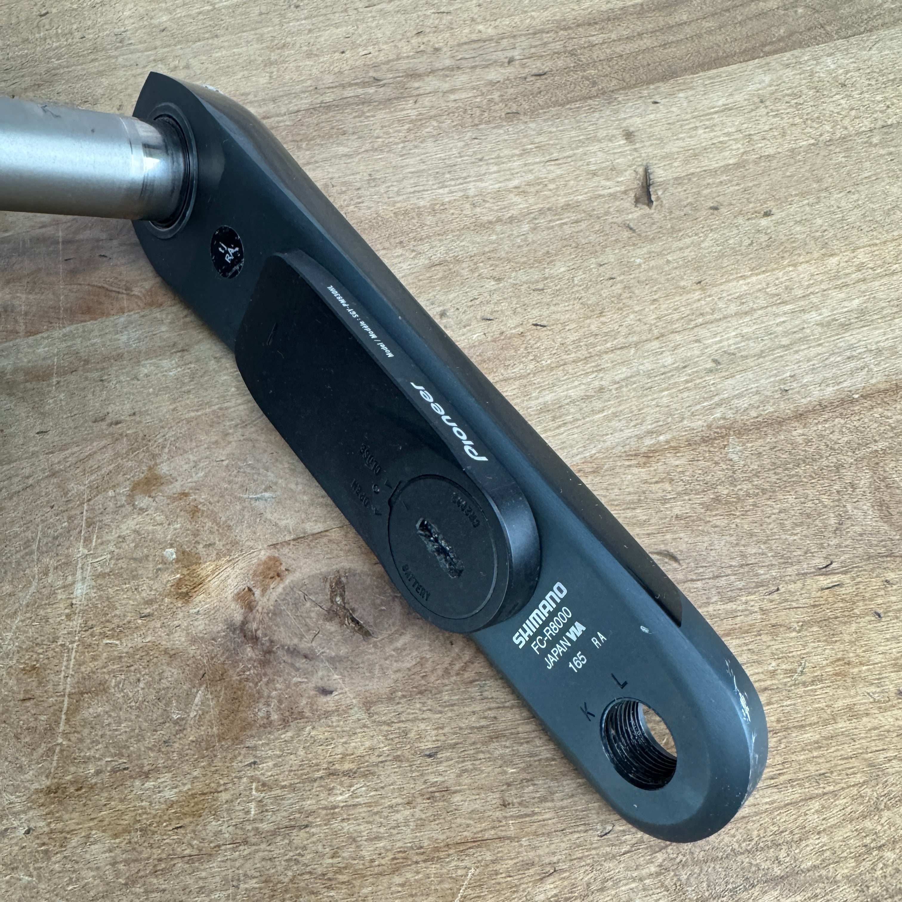 Shimano Ultegra FC-R8000 165mm 52/36t Pioneer Power Meter