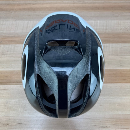 Light Wear Oakley ARO5 XL 58-62cm Gloss Black/White MIPS Cycling Helmet 352g