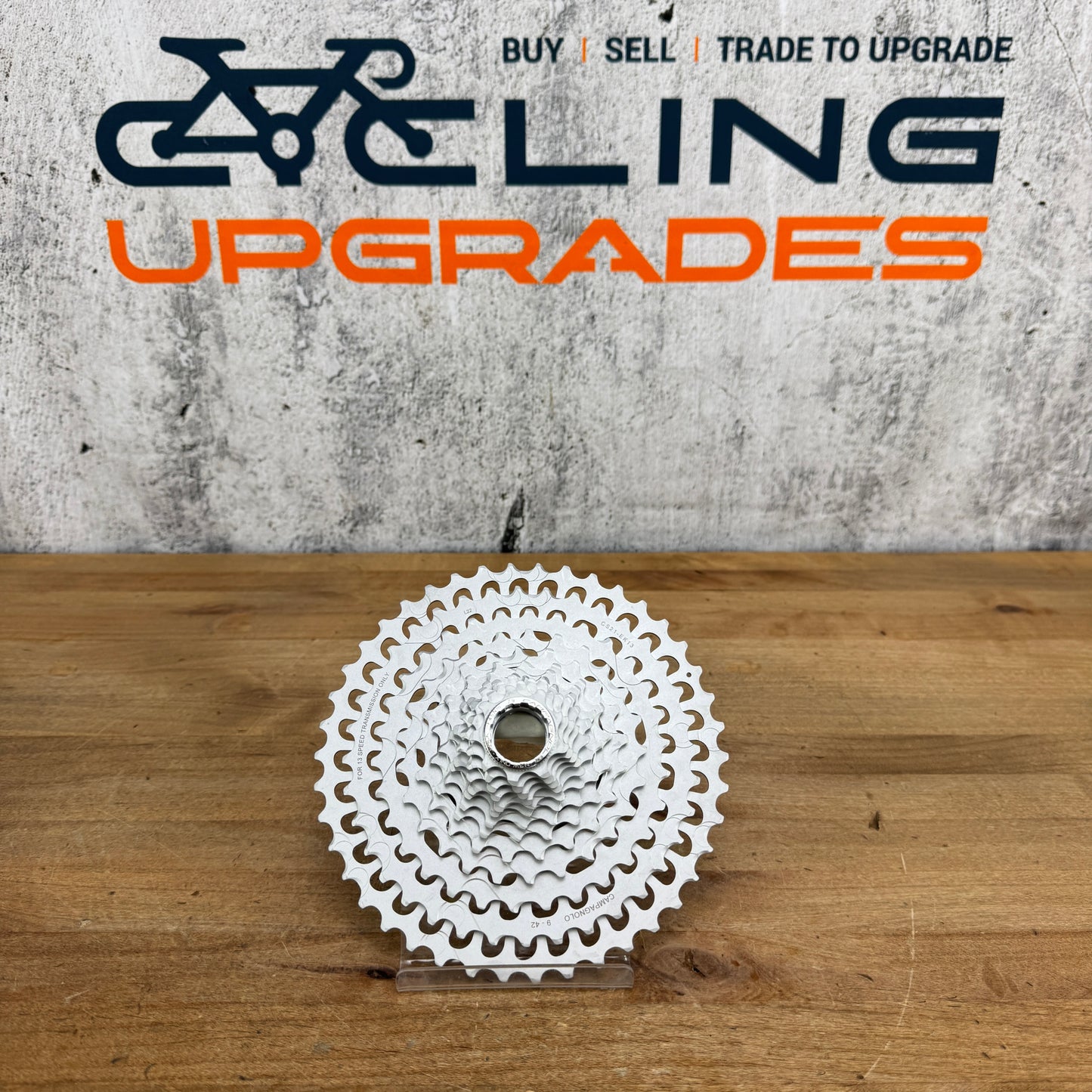 Low Mile! Campagnolo Ekar CS21-EK13 9-42t 13-Speed Bike Cassette 394g